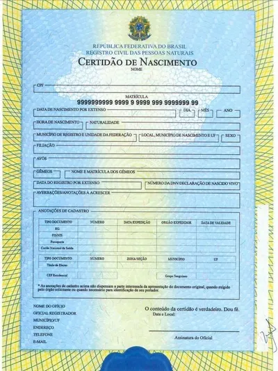 Tradução de Certidão de Nascimento para Uso nos Estados Unidos